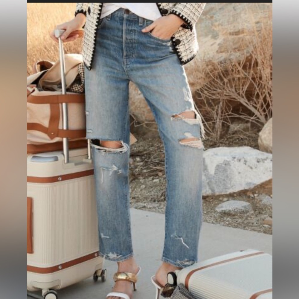Veronica Beard Blake Classic Straight High Rise Jean Size 25 EUC‎